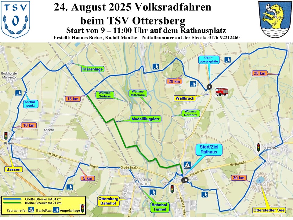 Streckenplan Volksradfahren 2025 mit Details1