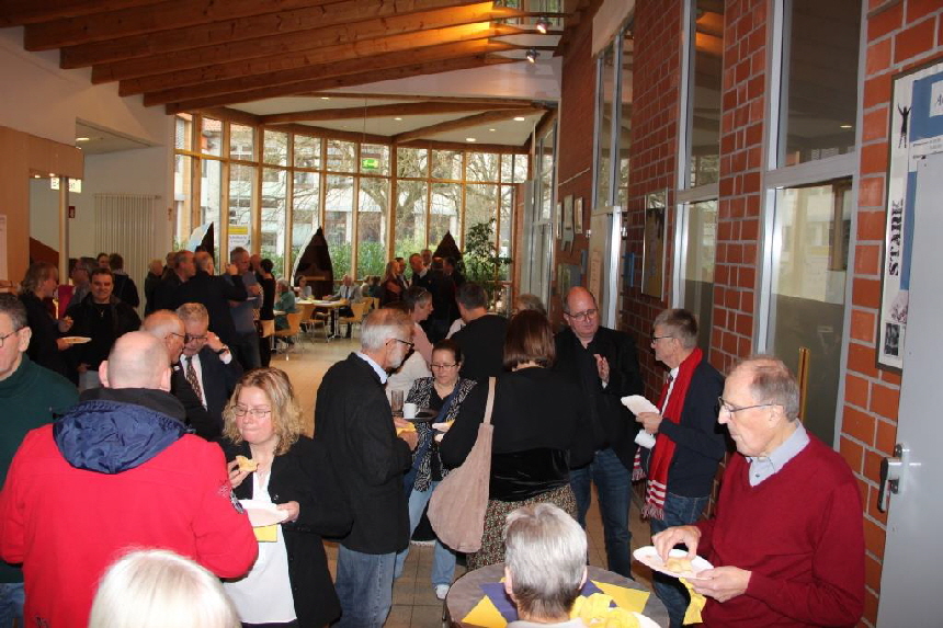 Auch ein Ziel der Veranstaltung, Networking in den Pausen