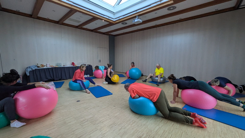 Am Ende war die Luft raus, aber nur bei den Bällen.