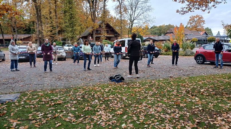 Die Flexibars waren auch eingeplant.