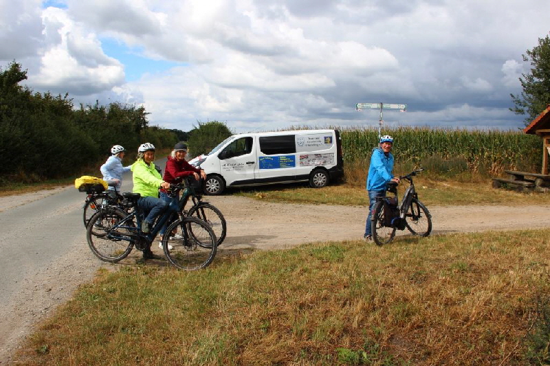 Auf der Strecke nähe Quelkhorn