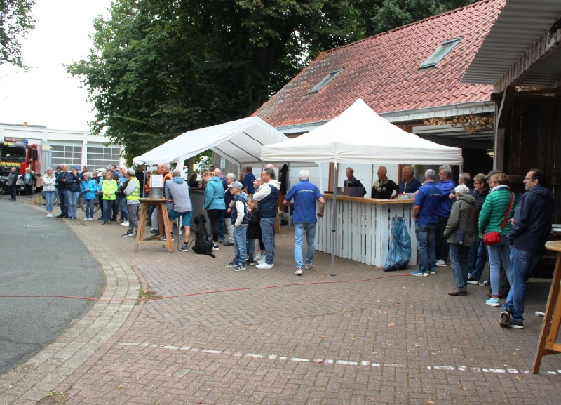 Auch ein Getränkestand war aufgebaut